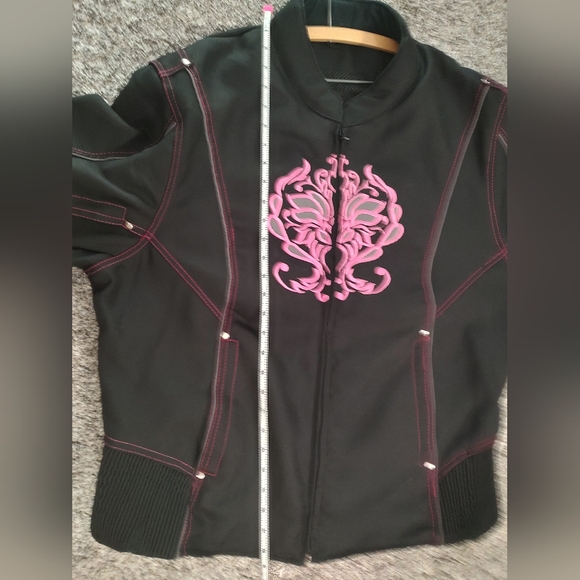 Woman's Motorcycle Jacket - Picture 9 of 10